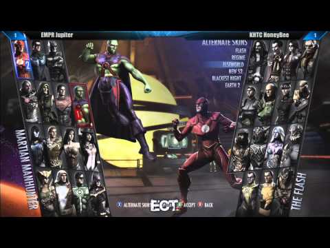 Injustice Top 8 EMPR Jupiter vs KHTC Honeybee - East Coast Throwdown 2014