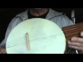 Fretless Salad Bowl Tack Head Banjo For Wes Carl