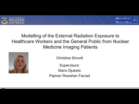 Modelling of the External Radiation Exposure to Healthcare Workers; By: Christine Anne Sinnott