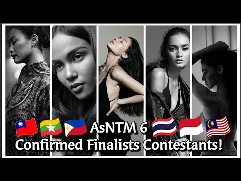 AsNTM 6: Finalists Contestants on Asntm Cycle 6