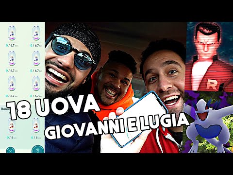 FINALMENTE TORNA GIOVANNI CON LUGIA OMBRA! Schiudo un botto di UOVA da 10 KM e da 7 KM ma...