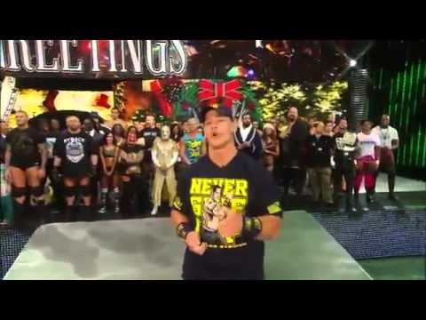 Wwe Superstars & Divas Sing Ring The Bell! Christmas Song