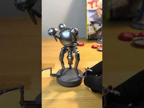 Fallout Mr Handy Floating Figure левитирующая фигурка Mister Handy - фото 1 - id-p3031288475