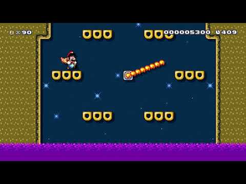 3-4: Donut Marsh by Phillip64 ~ World Record! 🍄 Super Mario Maker 2 ✹Switch✹ #awc
