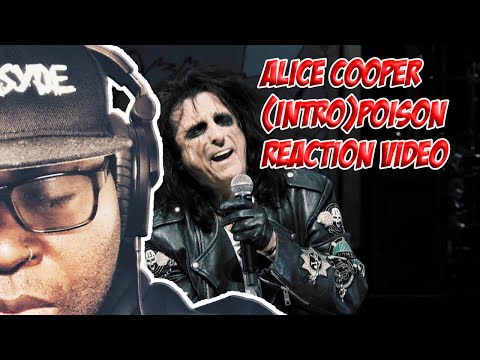 Alice Cooper - (Intro) - Poison REACTION VIDEO