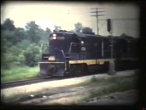 South Shore (CSS&SB), GP7 consist, coal train, late 1970's