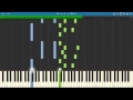 Inizio - Ludovico Einaudi ( MIDI / Synthesia / Tutorial )