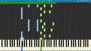 Inizio - Ludovico Einaudi ( MIDI / Synthesia / Tutorial )