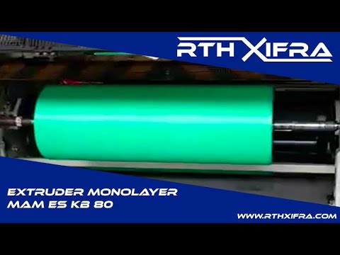 ✅ Used extruder MAM ES KB 80, from 2002