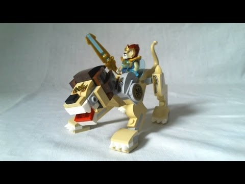 Vidéo LEGO Chima 70123 : Le lion légendaire