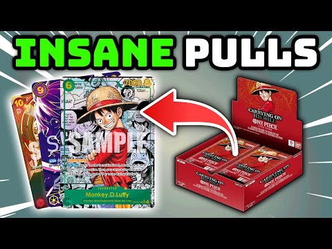 PULLING One Of The RAREST CARDS From OP-13! (One Piece: TCG Carrying On His Will - Unboxing/Review)