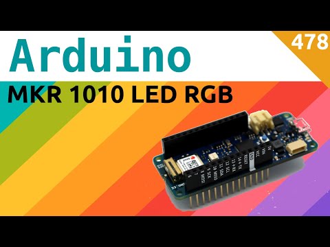 Come usare il LED RGB di Arduino MKR 1010 - Video 478