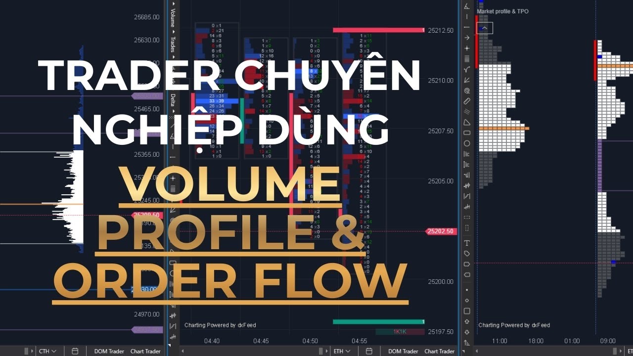 Bài 5: Cách trader chuyên nghiệp sử dụng Volume Profile & Order Flow