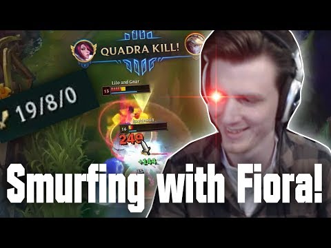 Hashinshin: SMURFING WITH FIORA! | Poor Morgana Design? - Streamhighlights