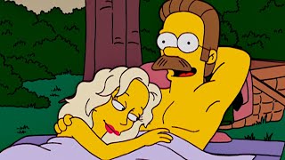 O DIA QUE O NED NAMOROU COM UMA LOIRONA | OS SIMPSONS