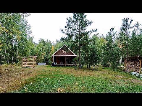 Clearing A Driveway For Our New Log Home In The Woods