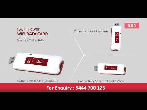 ISUN Power WiFi 21.6 Mbps Data Card