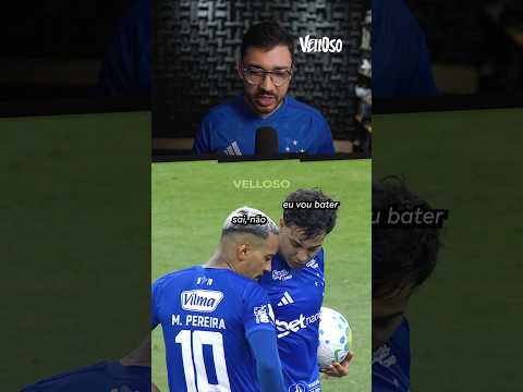 Leitura labial de Kaio Jorge e Matheus Pereira no momento da cobrança de pênalti.
