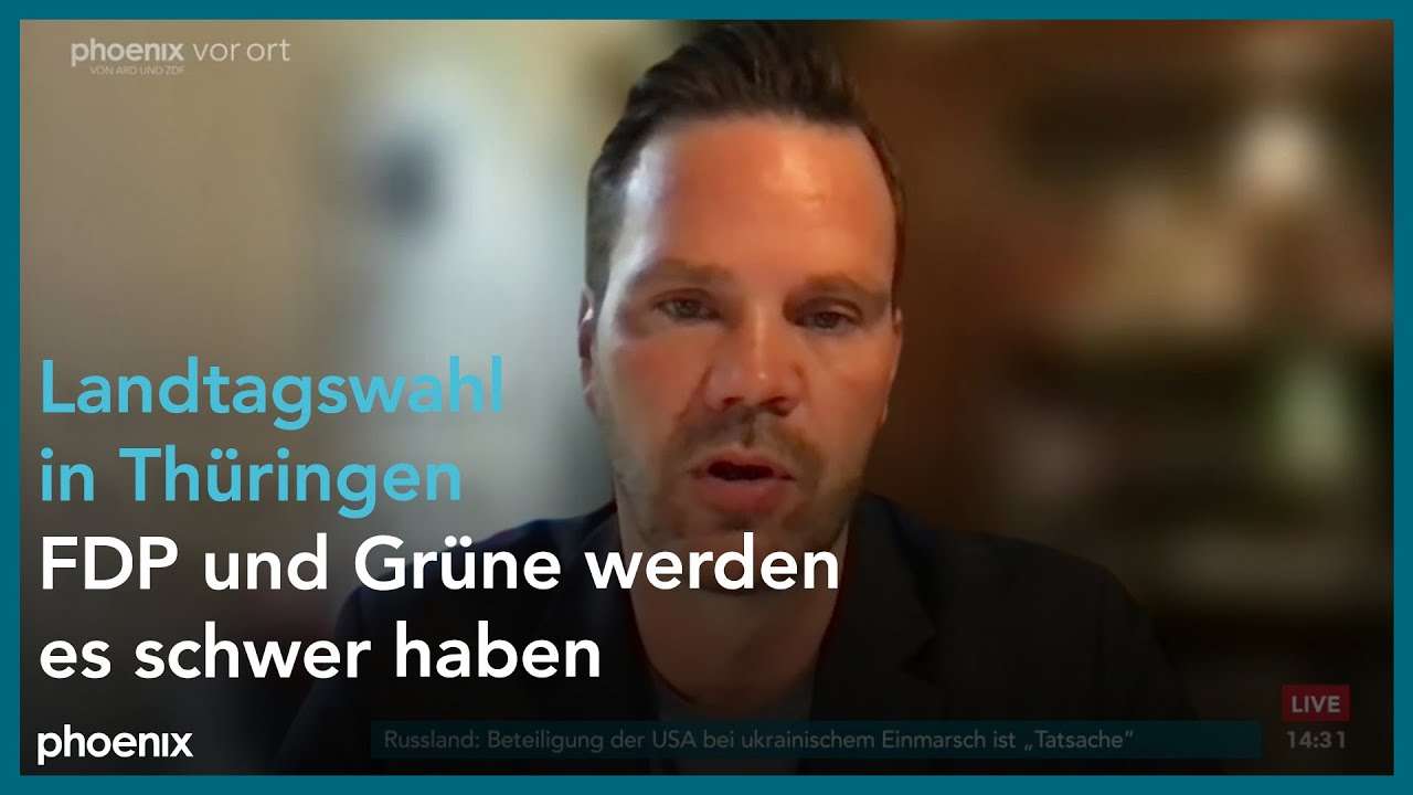 Jan Hollitzer über die Landtagswahl in Thüringen am 27.08.24