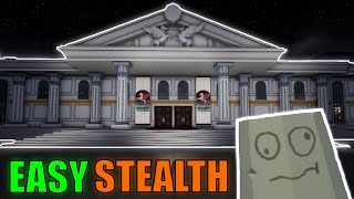 Museum Heist STEALTH Guide! (One Armed Robber TIPS/TRICKS)