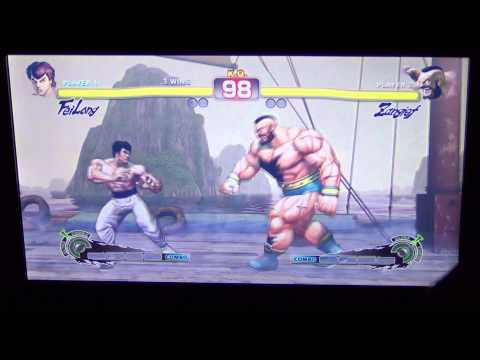 WNF Super Street Fighter 4 AE Driftwood (Fei Long) vs Snake Eyez (Zangief)