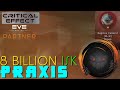 [EVE Online] Catching a 8 Billion Isk Praxis in Wormhole Space || EVE Wormhole PVP | Critical Effect