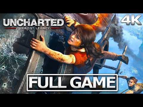 UNCHARTED The Lost Legacy Full Gameplay Walkthrough / No Commentary【FULL GAME】4K Ultra HD