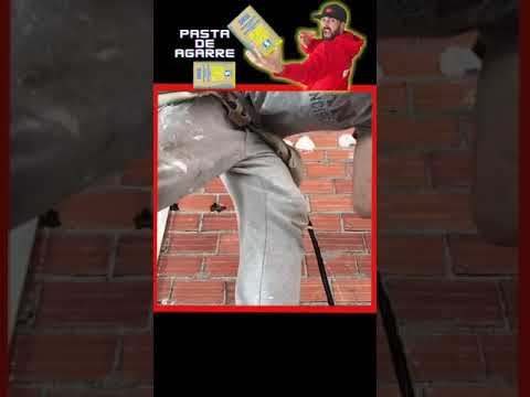 🔥 PLADUR directo (Cómo Pegar Placa con PASTA de AGARRE) 👌 Drywall #shorts