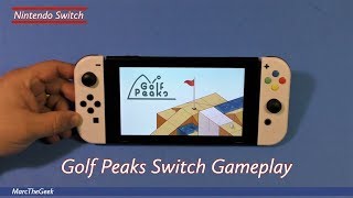 Golf Peaks Switch Gameplay
