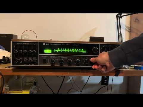 JVC 4VR-5445 Vintage Stereo Quadraphonic Receiver: Beautiful Walnut Case, Great Audio imagen 6