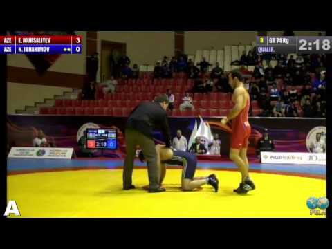 GGP2013 / Elvin MURSALIYEV - Niyamaddin IBRAHIMOV - GR 74 kg