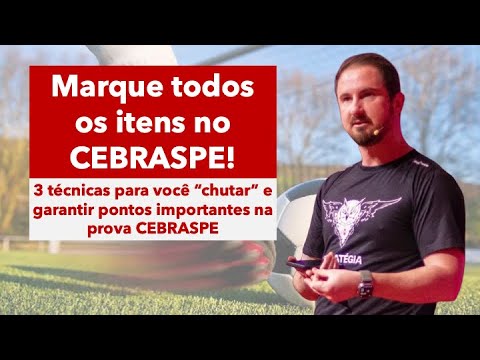 ESTRATÉGIA DE PROVA CEBRASPE | É possível chutar?