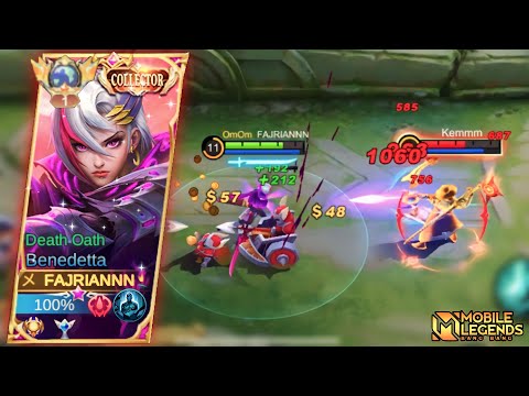 TOP GLOBAL BENEDETTA | BENEDETTA HIGH DAMAGE | BENEDETTA GAMEPLAY MOBILE LEGENDS