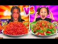 SPICY VS SWEET FOOD CHALLENGE ️