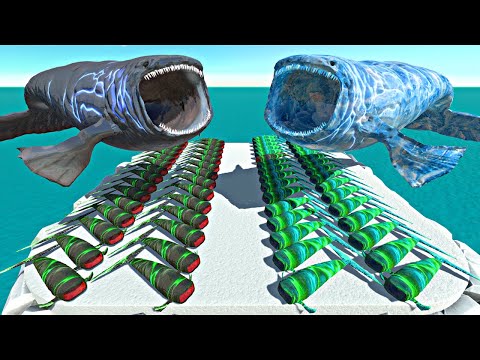 Bloop vs Ice Itself | 100x Bloop War - Animal Revolt Battle Simulator