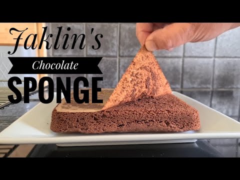 Chocolate Sponge. From trifle bases to amazing cakes this one fits the bill. #chocolatespongecake