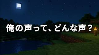 【深夜】俺の声ってどんな声？　マイクラ雑談