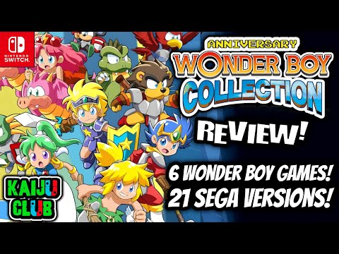MORE SEGA CLASSICS! Wonder Boy Anniversary Collection Nintendo Switch Eshop Review!