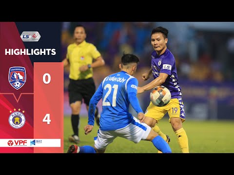 Highlights | Than Quảng Ninh - Hà Nội FC | Lỡ ngôi vương dù Quang Hải ghi siêu phẩm
