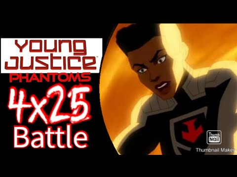 The Team vs The house of Zod round 2 Young Justice Phantoms episode 25