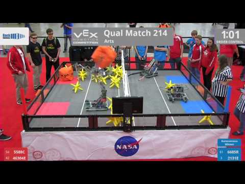 2017 VRC Arts Q214 - 5588C 46304E vs 6685R 2131E - 0 to 52