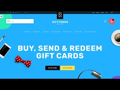 Gift Cards for Any Purpose PrestaShop Theme by RockThemes Website Template - 63340