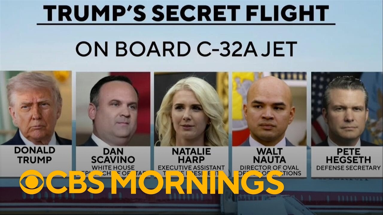 Details emerge about when U.S. learned of potential Iranian plot that led to Trump plane switch