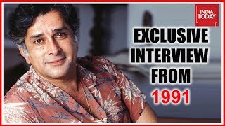 Shashi Kapoor Exclusive Interview To India Today From 1991 video