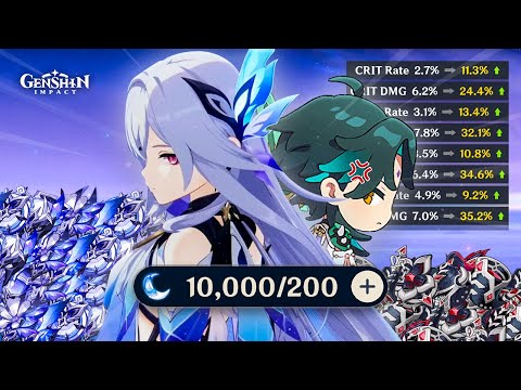 I Spent A Month Farming Xiao's New Artifacts... Now My Skirk Is Insane