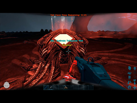 ARK  Survival Evolved Tek Cave Showcase [Hard] - A peaceful exploration.