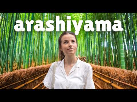 Day Trip to Arashiyama | Bamboo Forest 🌱  Monkey Park 🐒 Sagano Romantic Train 🚂