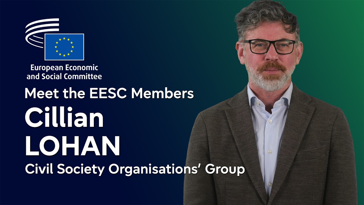 Cillian Lohan, President of the EESC Civil Society Organisations' Group | Meet the EESC Members