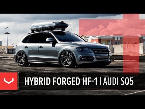 Vossen Hybrid Forged HF-1 Wheel | Audi SQ5 | Tinted Matte Gunmetal