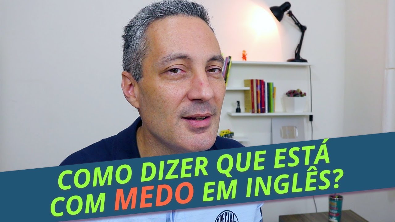 Diferença entre FEAR x AFRAID | Como falar MEDO em inglês